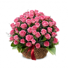 [바구니-326]분홍 꽃가마
